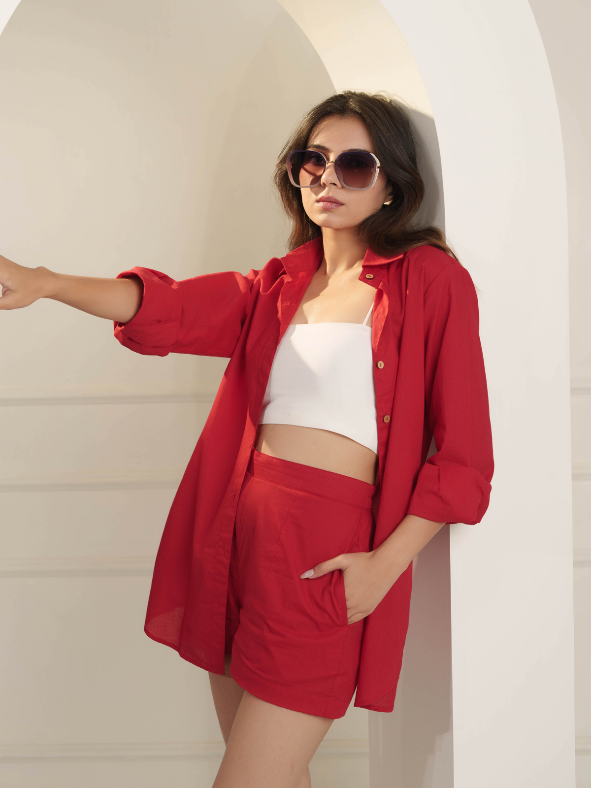 Red Pop Shirt