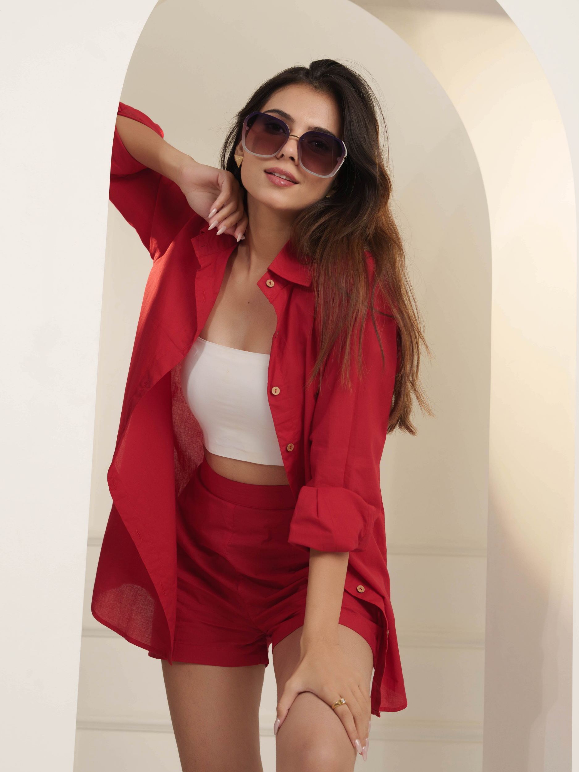 Red Pop Shirt