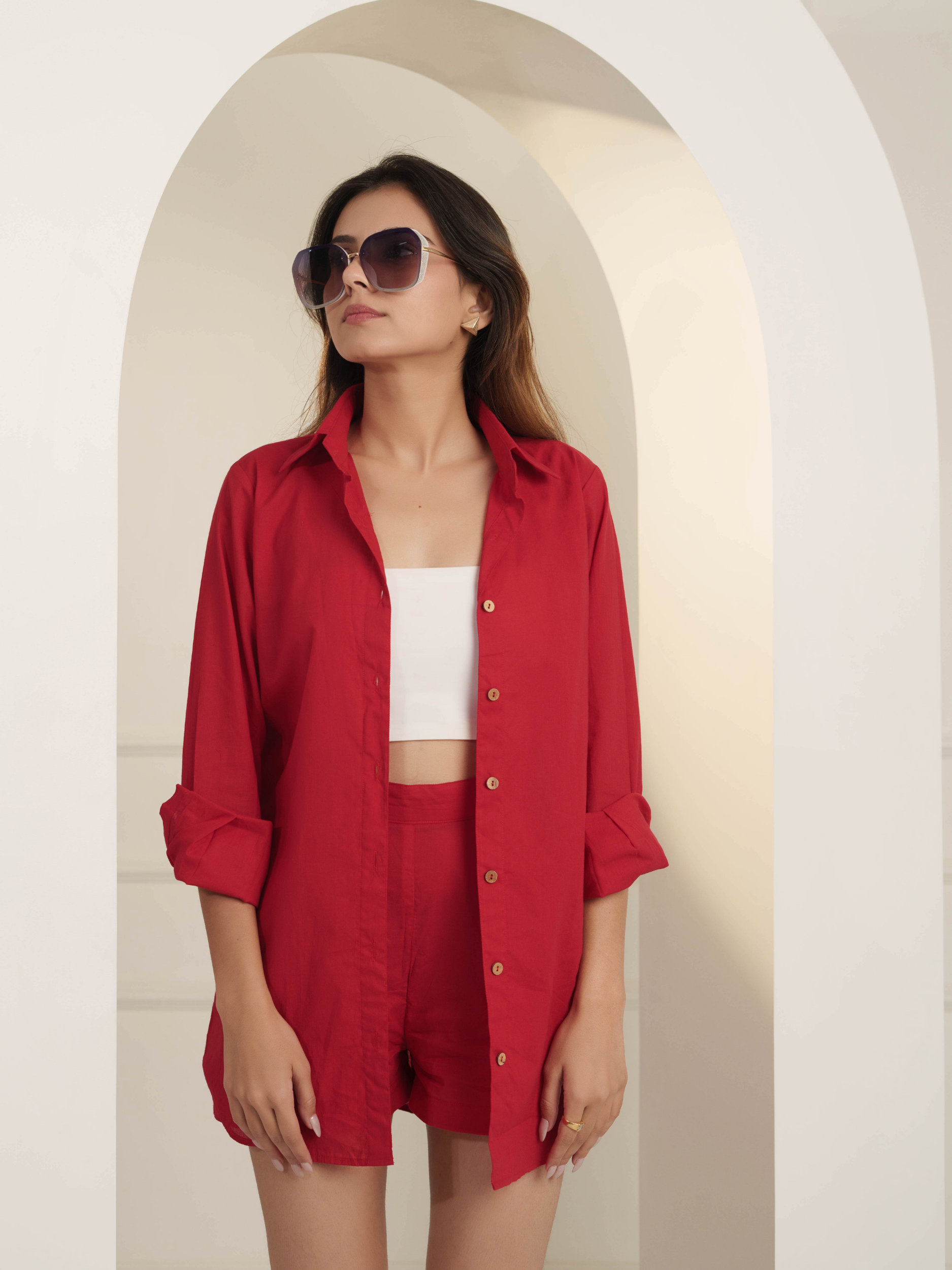 Red Pop Shirt