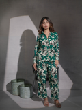 Abstract Green Shirt