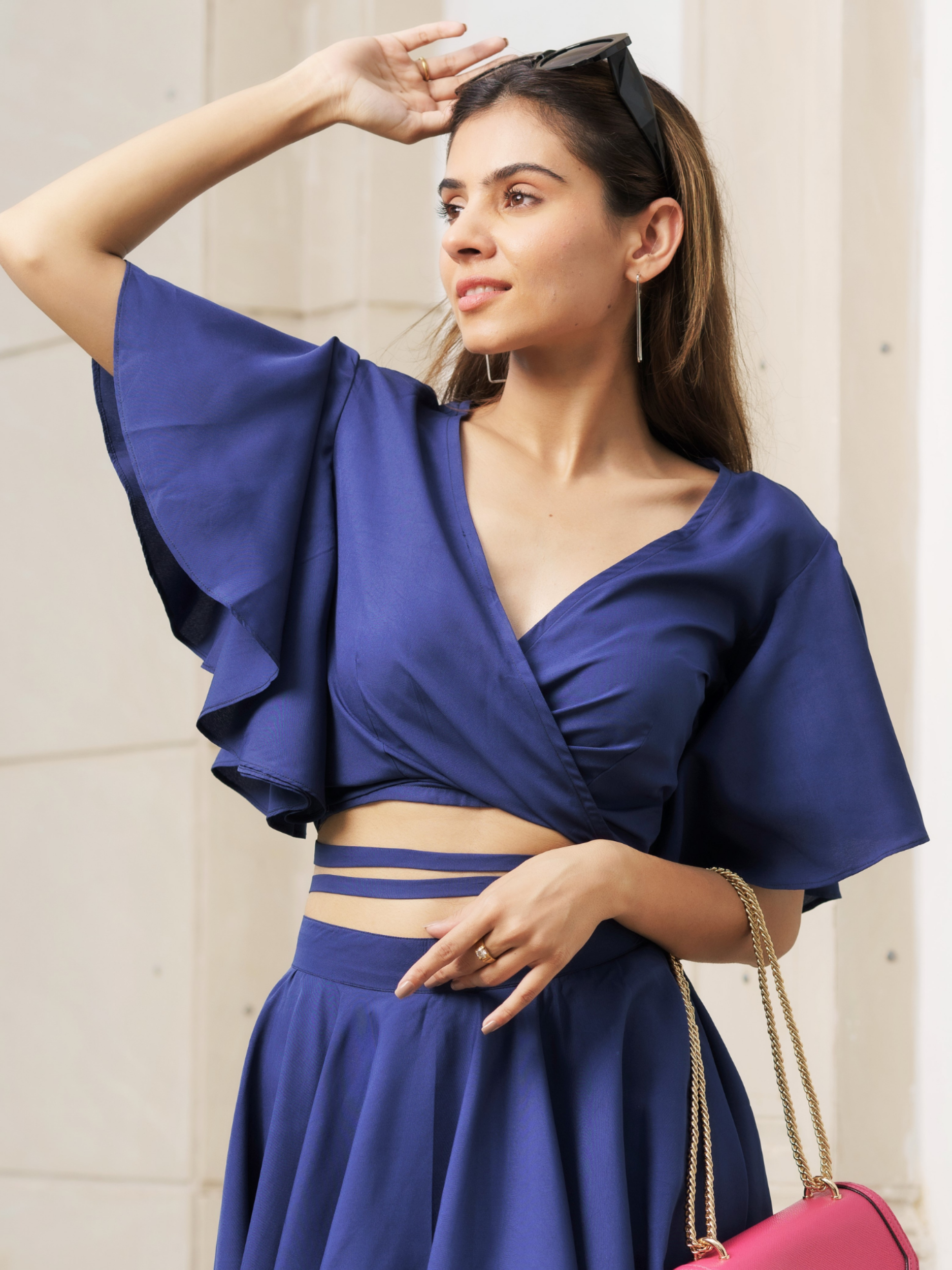 Blue Barbie Top