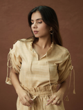 Orange Stripe Top