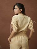 Orange Stripe Top
