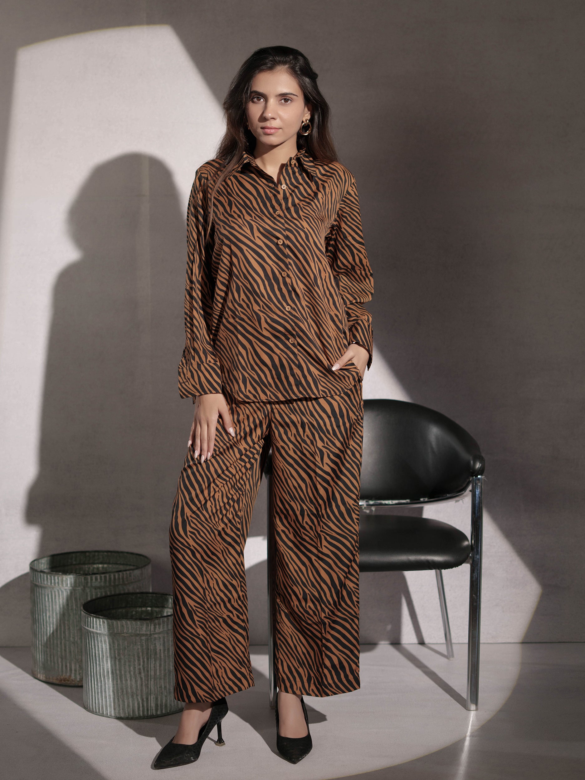 Cheetah Co-ord Set