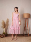 Baby Pink Frill Dress