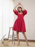 Red Rose Dress