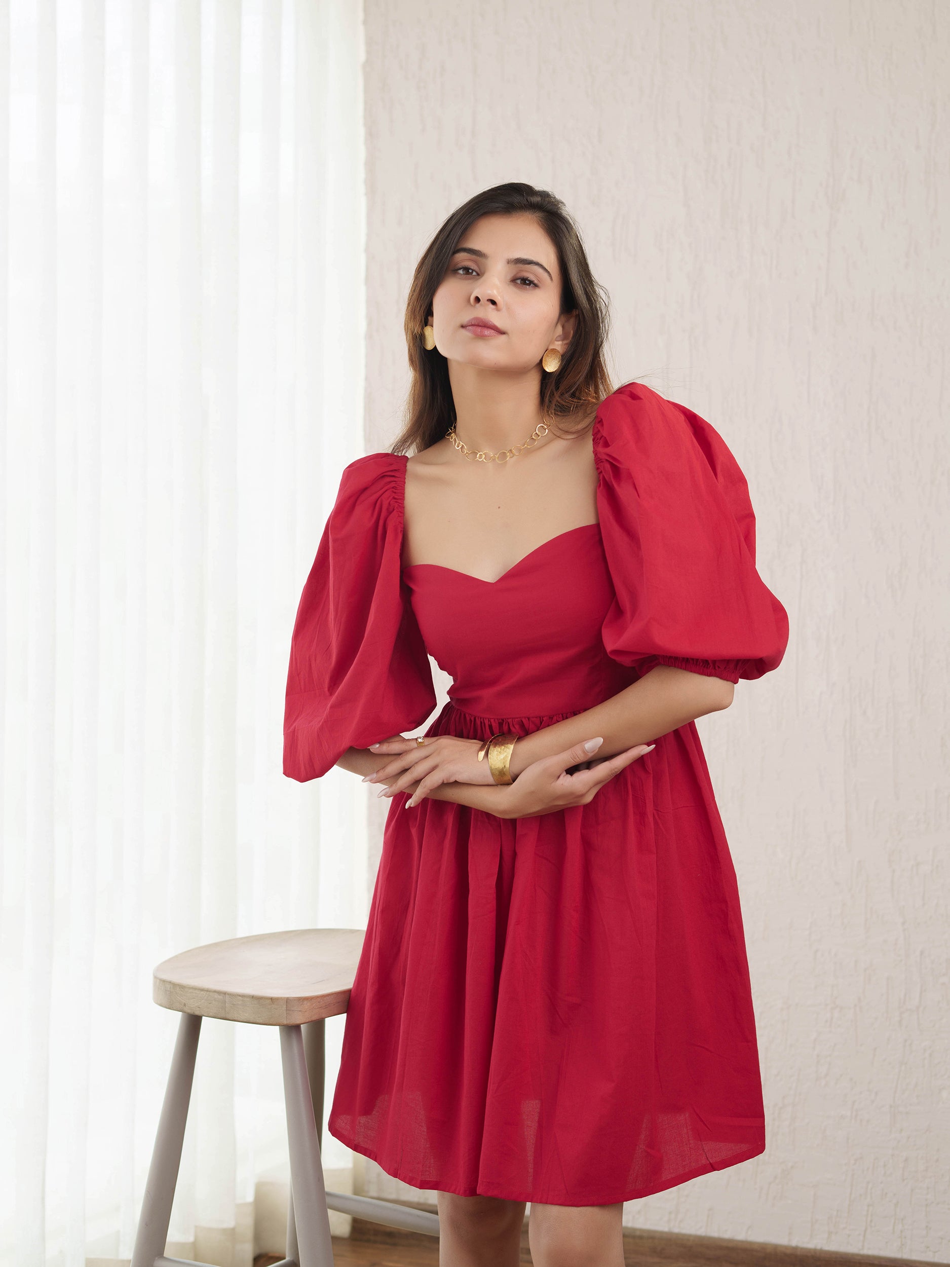 Red Rose Dress