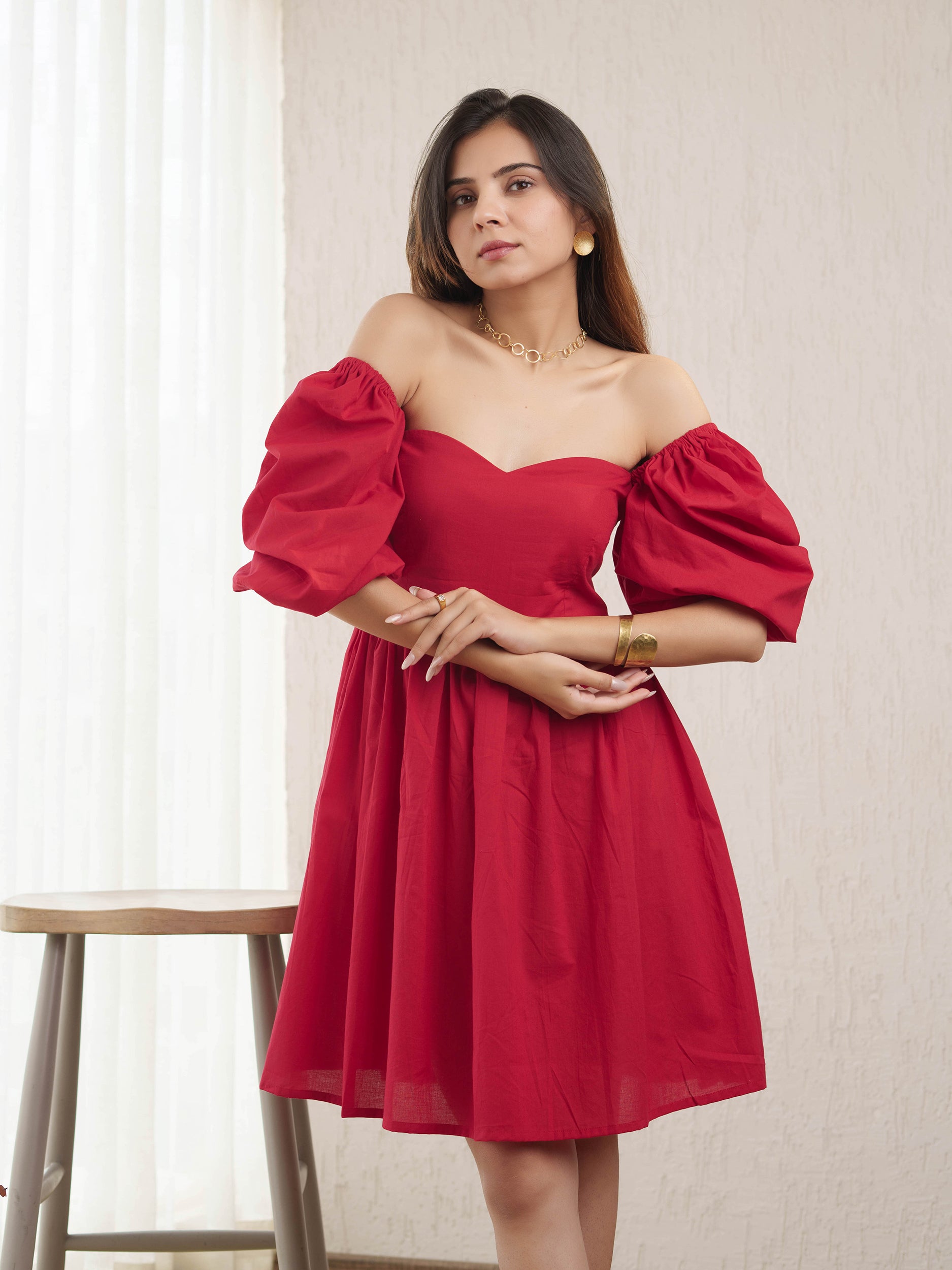 Red Rose Dress